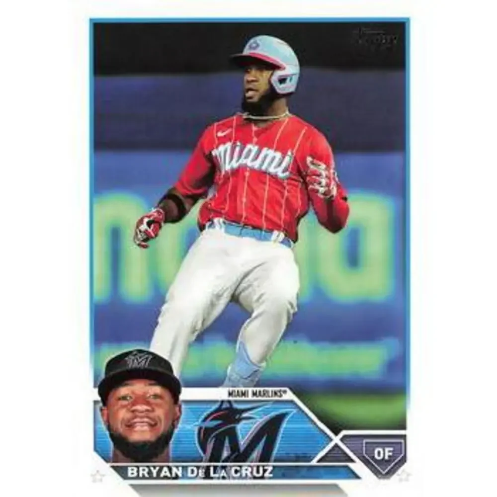 2023 Topps Bryan De La Cruz #599 Miami Marlins